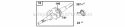 Crankshaft Diagram and Parts List for 133202-0124-02  Briggs and Stratton Engine
